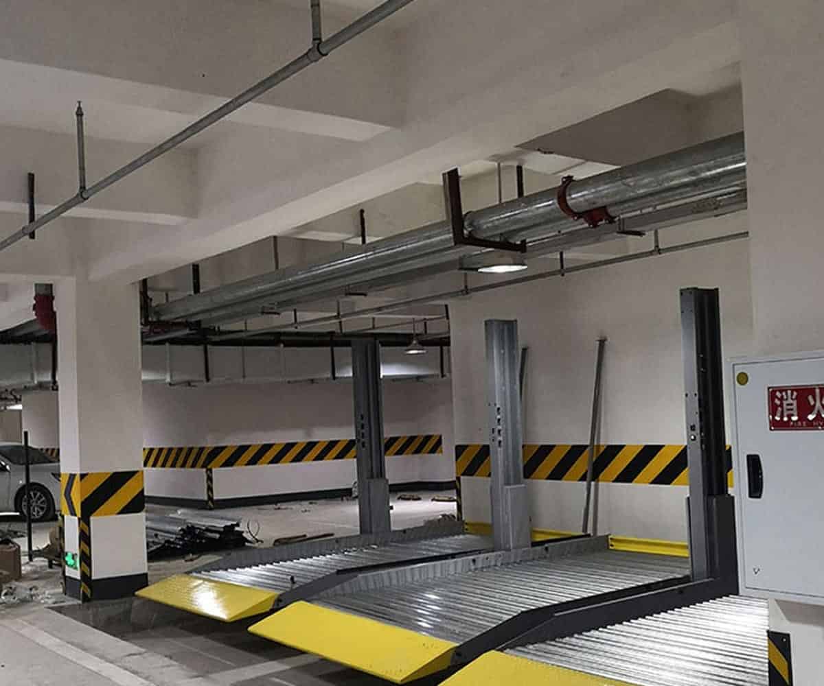 簡易升降類機械立體停車設備安裝